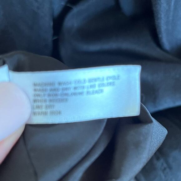 Whimsigoth Fairy Grunge Silk Bubble Maxi Dress Size S Black Goth Dark Romantic - Picture 11 of 11